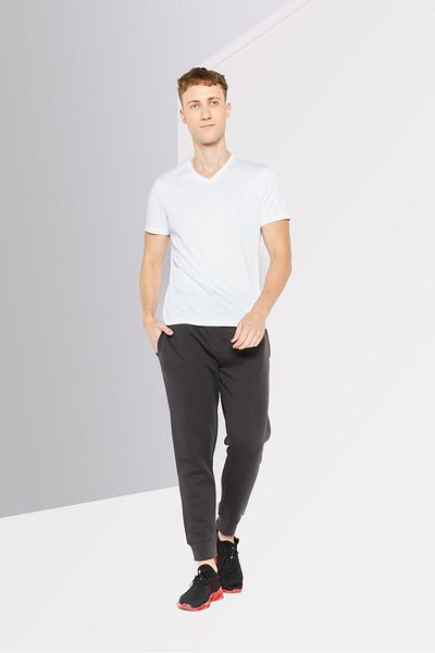 DKNY Sport Men Sportswear Fit Drawstring Training Sweatpants, Grey