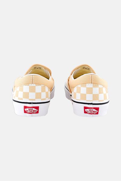 Vans Women Classic Slip On Skate Shoes, Orange