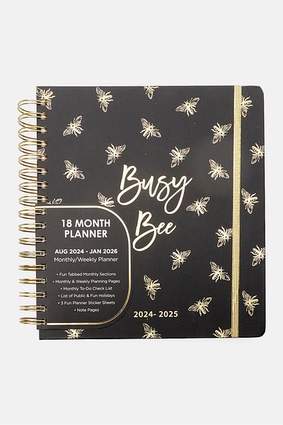 Votum 18 Month Chunky Agenda Planner, Black