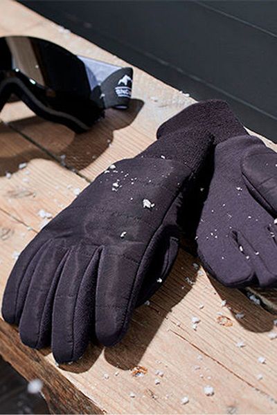 Tchibo Men Knitted Gloves, Dark Blue