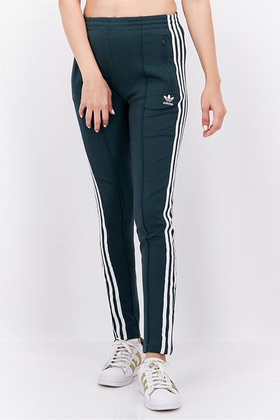 Adidas Originals Women Sportswear Fit Drawstring Training Track Pants, Green