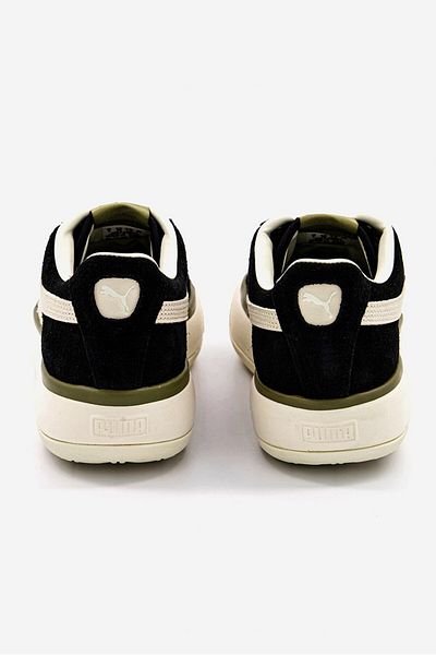 Puma Women Suede Mayu Infuse Shoes, Black And Ivory