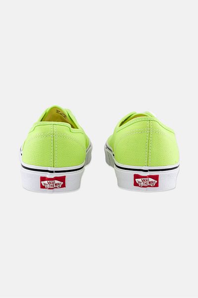 Vans Men Authentic Lace Up Shoes, Lime Green