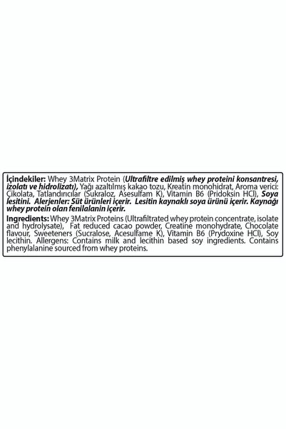 Hardline Nutrition Whey 3 Matrix 908 gr Çikolata Aromalı Protein Tozu (HELAL CERTİFİED)