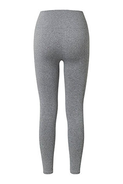 Tchibo Women Sportswear Fit Training Tights, Heather Grey