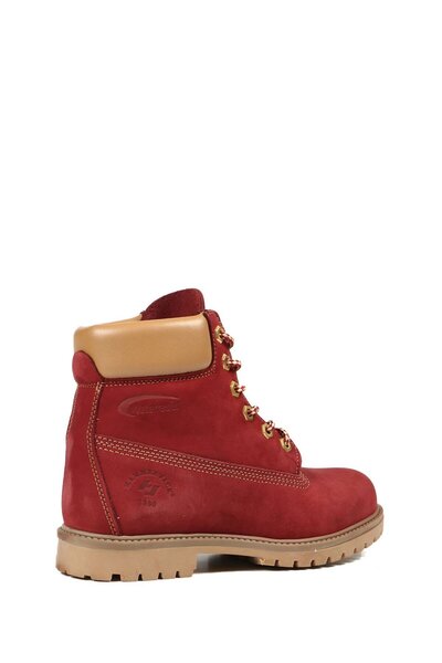 Hammer Jack Μπότες Unisex από γνήσιο δέρμα Claret Red Nubuck