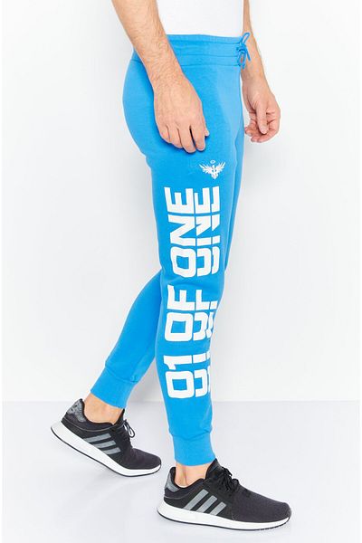 Puma Men Sportswear Fit Drawstring Training Sweatpants, Blue