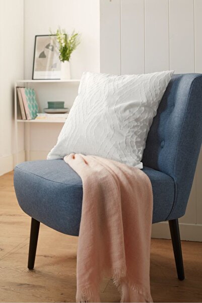 Tchibo Decorative Cushion Cover 50 L x 50 H cm, White