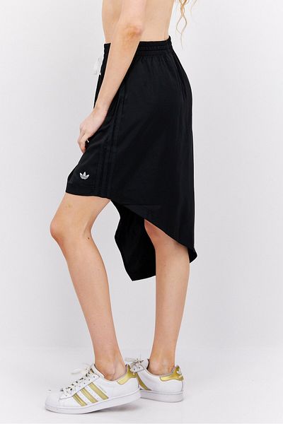 adidas Women Sportswear Fit Drawstring Training Mini Skirts, Black