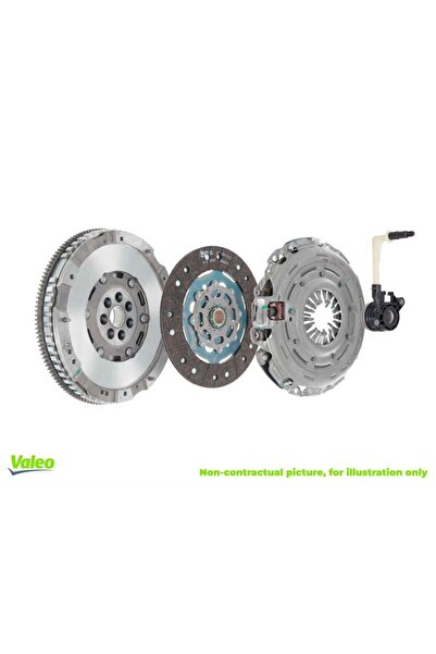 VALEO DMF VOLANLI DEBRIYAJ SETI RULMANLI İNCE VOLAN (FIAT   DOBLO-BRAVO-500 1.6 START / STOP SUZ ARACLAR 1