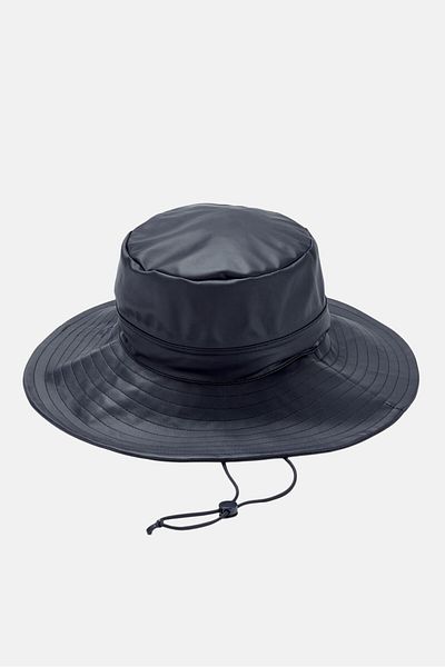 Tchibo Women Leather Rain Hat, Navy