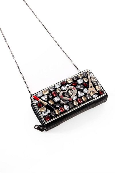 ÇÇS 16808 Women's Shoulder Strap Portfolio Bag