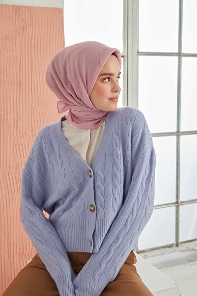 MİRAY Eșarfă din bumbac simplă Miray roz