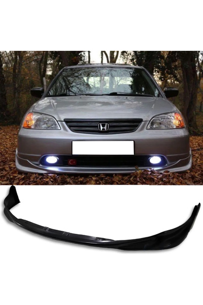 MKG Otomotiv Honda Civic Vtec 2 S2000 Ön Ek 2001 2002 2003 Mat Siyah Plastik ...