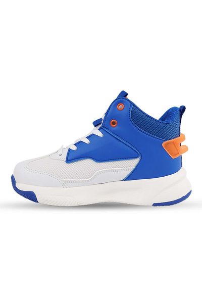 KCMN Cool London unisex - Pantofi de baschet ortopedici pentru copii ALBASTRU