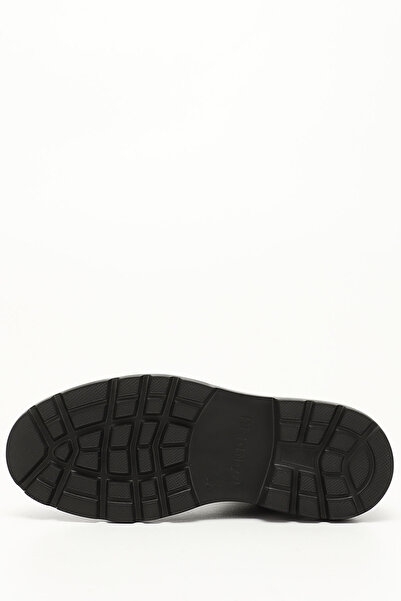 GÖNDERİ(R) Pánské černé boty Chelsea z pravé kůže na zip