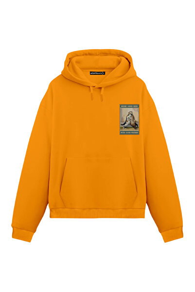 Mounte Bianca Unisex majica sa kapuljačom "Pij dobro pivo" - standardna