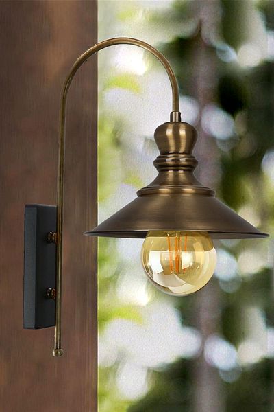 Bamyum Nantes Modern Antique Wall Lamp - For Hotel, Cafe, Restaurant, Bedroom and Living Room