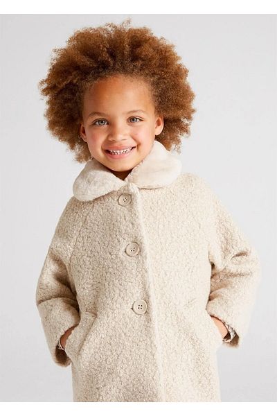 MAYORAL Girl's Boucle Coat - Model 4484