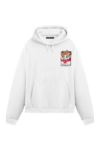 Mounte Bianca Unisex CigaCat - Κανονική κουκούλα