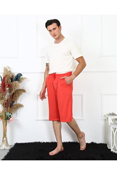Mestore Fashion Stripe Men's Lacoste Coral Capri 27481