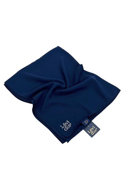Levidor Light Navy Blue Jazz Shawl