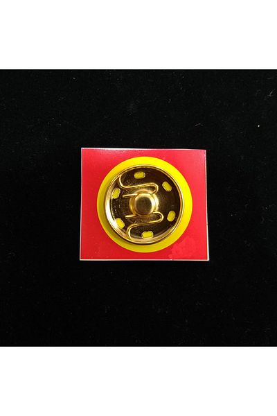 hobimon 25 mm Gold Snap Button (Qty)