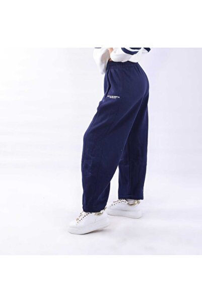 NEVEGE BUTİK Pantaloni de sport de damă cu talie înaltă, cu trei fire, înălța...