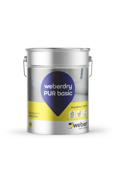 WEBER Dry Pur Basic Gri  Poliüretan Su Yalıtımı 25 kg