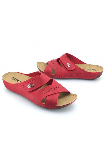 Kids Club Shoes Aryan 54-483 Papuci Ortopedici damă ROSII
