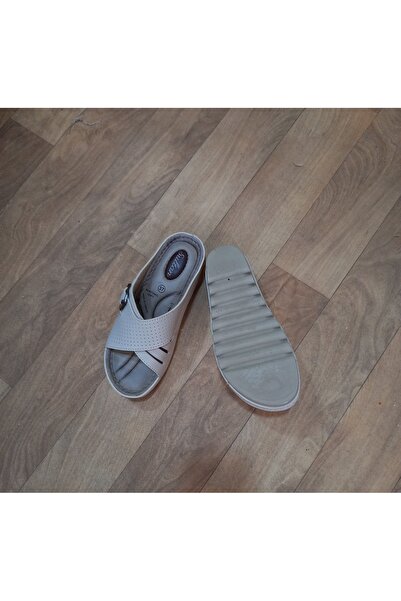 Sultan apella kadın krem renk  sultan ortopedik yumuşak taban günlük şık terlik.