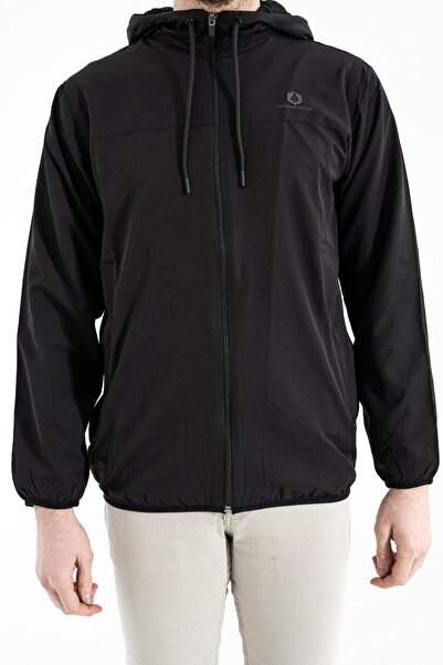 Hammer Jack Ανδρική αθλητική φόρμα με φερμουάρ Aleron Black