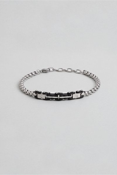So CHIC... Zircon Stone 21 cm Steel Men's Bracelet