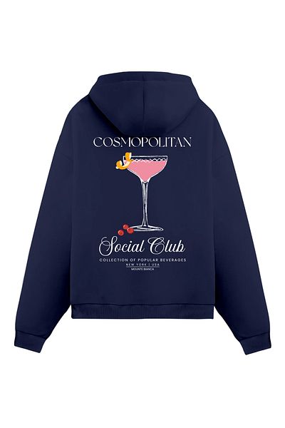 Mounte Bianca Unisex Cosmopolitan - Hanorac obișnuit