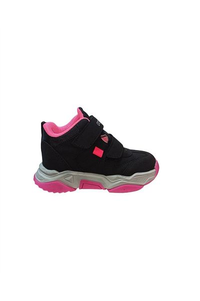 PEPİNO KİDS Pepino Kids 1387 Pt. Παιδικά (26-30) Μποτάκια Μαύρα-φωσφόρο-φούξια