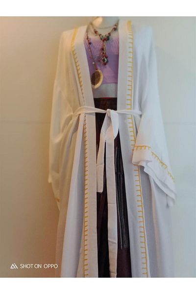 Bohem Stil Kimono Boho cu imprimeu din piele roșie cu design special - Kaftan