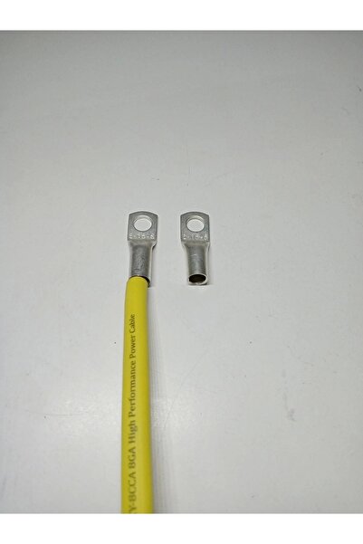 For-X 8 Ga Yalıtımsız Amfi Kablo Ucu - Akü Ve Şase Için 8ga Amfi Güç Kablosu Ucu - 1 Adet