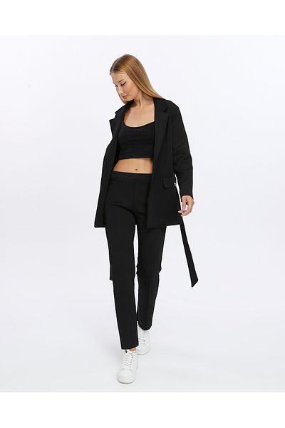 İkmal Replenishment Special Stoned Buttoned Crepe Set