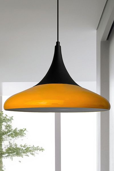 Bamyum Paladin Yellow Single Chandelier Pendant Lamp Hotel Living Room Baby Room Children's Room Chandelier Models