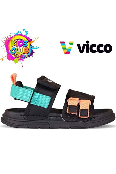 Vicco Детски ортопедични сандали Juju, ЧЕРНИ