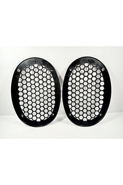 For-X Oval Hoparlör Kapağı – Plastik Kaliteli Oval Midrange Hoparlör Kapak – 2 Adet
