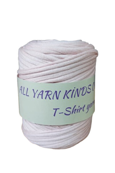 ALL KİNDS OFF YARN خيط محبوك يدويًا بلون مسحوق القطن الممشط