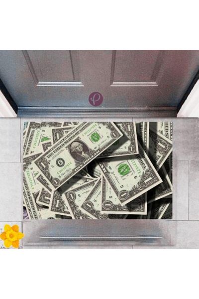 Lasirius Door Mat Decorative Digital Printing Dollar