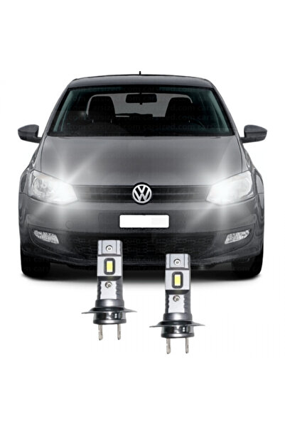 Fardoktoru VW POLO 6r 6c LED UZUN FAR AMPULÜ Mini Led 2'li Set H7