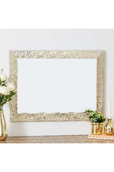 Home Box Waterford Textured Wall Mirror - 76x56 cm