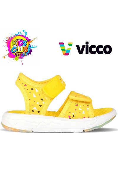Vicco Sandale ortopedice pentru copii Limbo III Galben