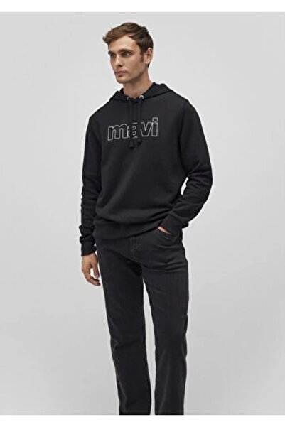 Mavi 065606-900 LOGO KAPISONLU SWEATSHIRT