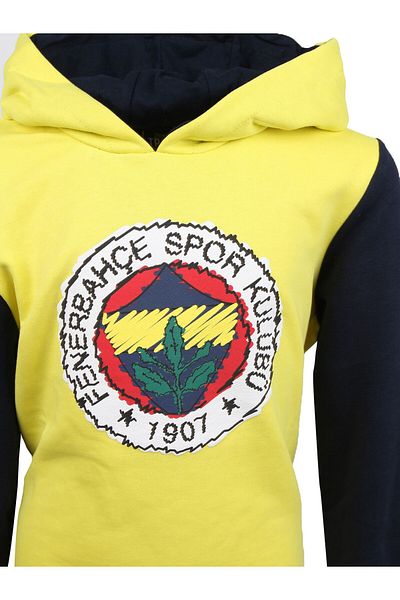 Fenerbahçe Παιδικό φούτερ Tribün - Αδειοδοτημένο, Κεντημένο, Ξύλινο κουτί δώρου