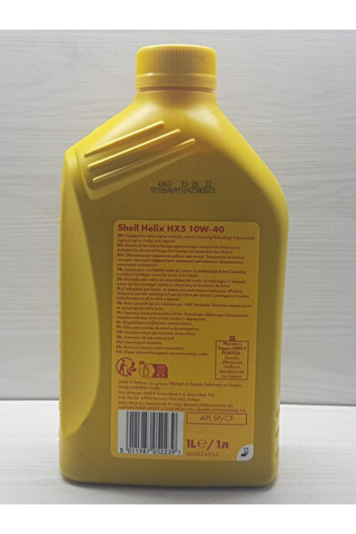 SHELL HELİX HX5 10W40 1LT MOTOR YAĞI