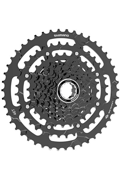 Shimano Cues Cs-lg400-9 Ruble 11-46t Linkglide